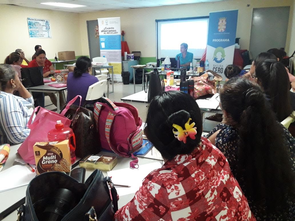 Escuelas Basura Cero en los corregimientos pilotos del Distrito de Panamá