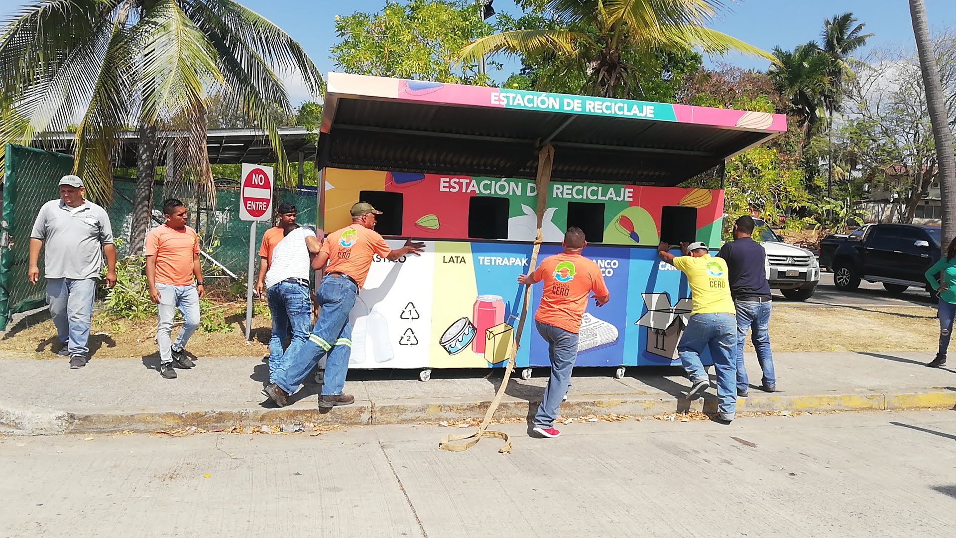 Estación para reciclaje #26